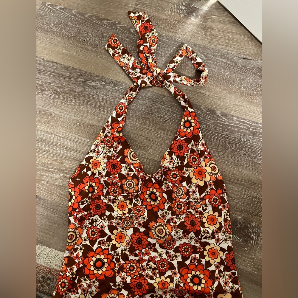 Groovy halter top dress